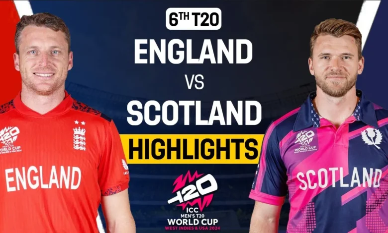 scotland national cricket team vs england cricket team timeline